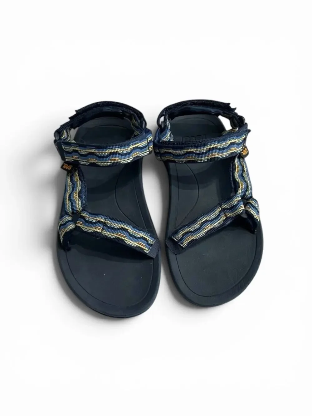 Teva Hurricane XLT 2 Sport Sandals Blue Striped Kids Size 1